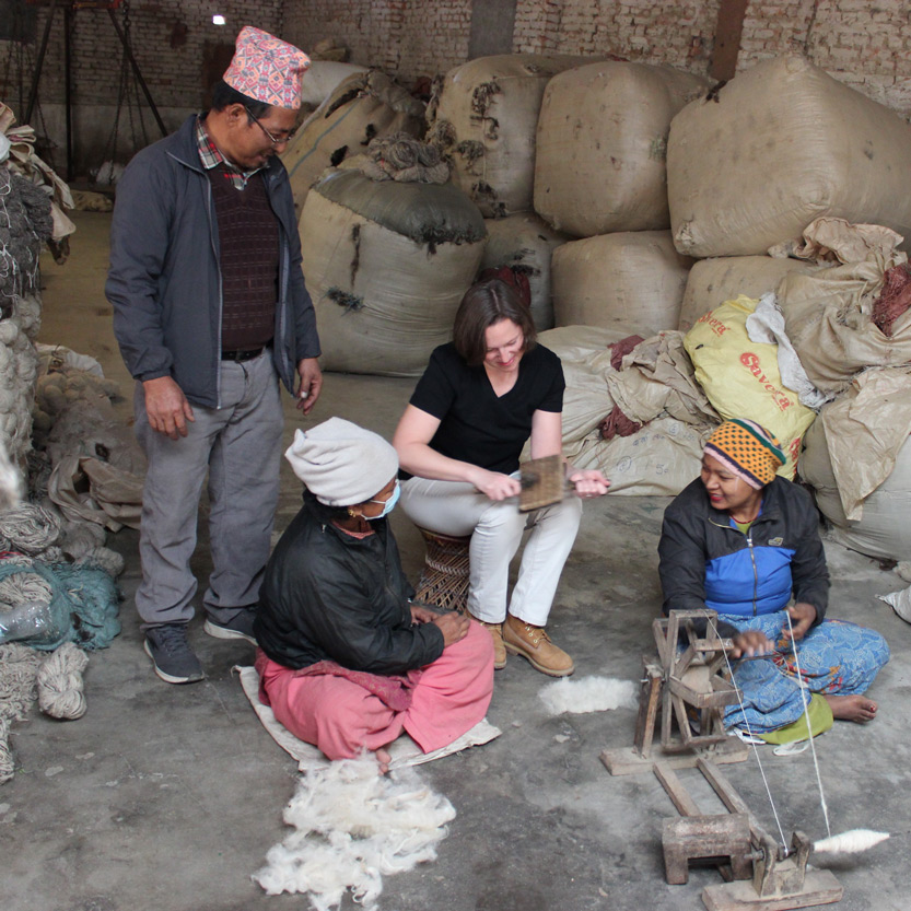 Handgeknoopte Nepalese tapijten